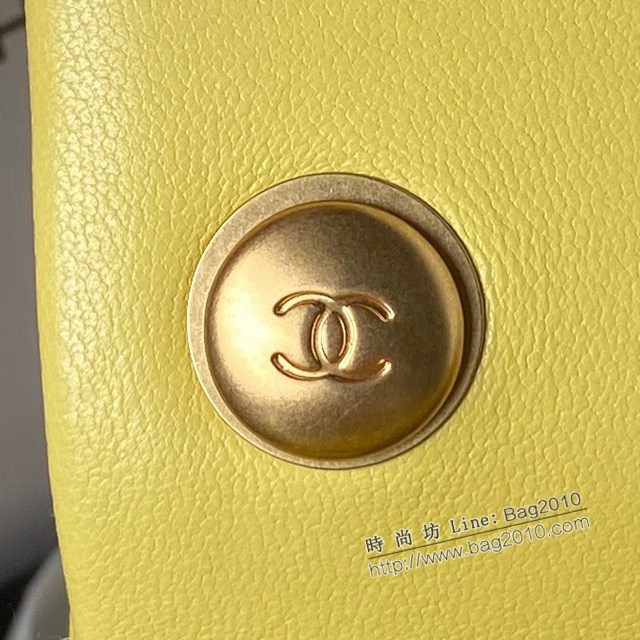 Chanel專櫃新款23s山茶花調節扣系列手袋 小號AS4040 香奈兒經典菱格羊皮鏈條肩背女包 djc5214